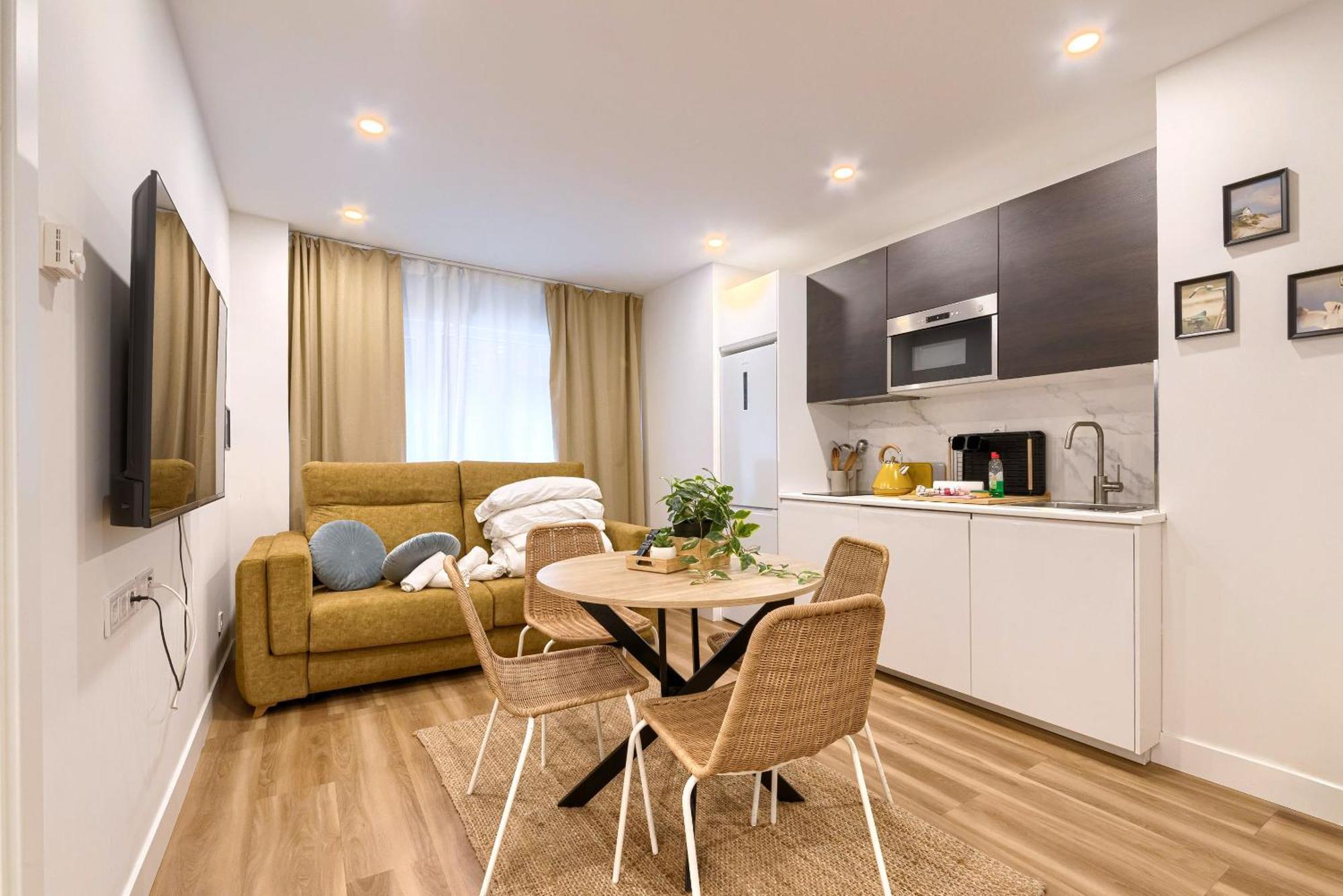 Deustown Apartamentos Bilbao Bagian luar foto