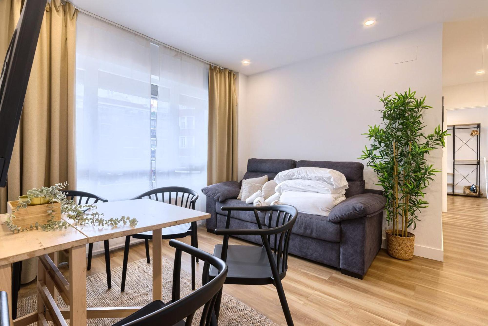 Deustown Apartamentos Bilbao Bagian luar foto